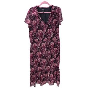 slim fit dress slacks ASA Dress M / Purple